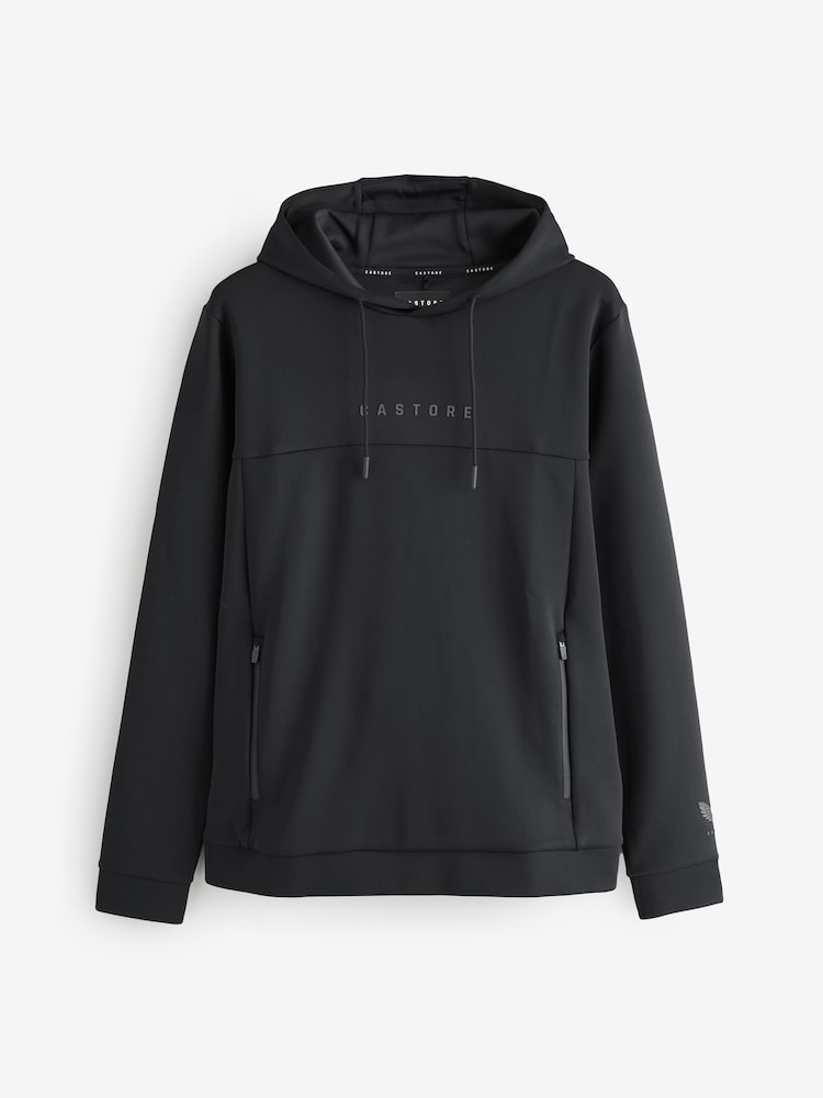 Castore Black Scuba Hoodie - Image 4 of 4