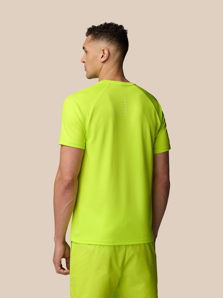 Castore Green AOP Short Sleeve T-Shirt - Image 2 of 11