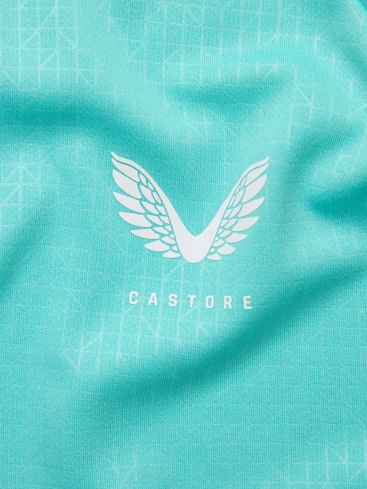 Castore Blue AOP Short Sleeve T-Shirt - Image 11 of 11