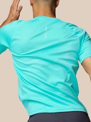 Castore Blue AOP Short Sleeve T-Shirt - Image 5 of 11