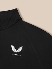 Castore Black 1/4 Zip Long Sleeve Top - Image 10 of 12