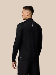 Castore Black 1/4 Zip Long Sleeve Top - Image 2 of 12