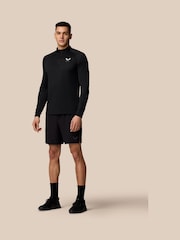Castore Black 1/4 Zip Long Sleeve Top - Image 3 of 12