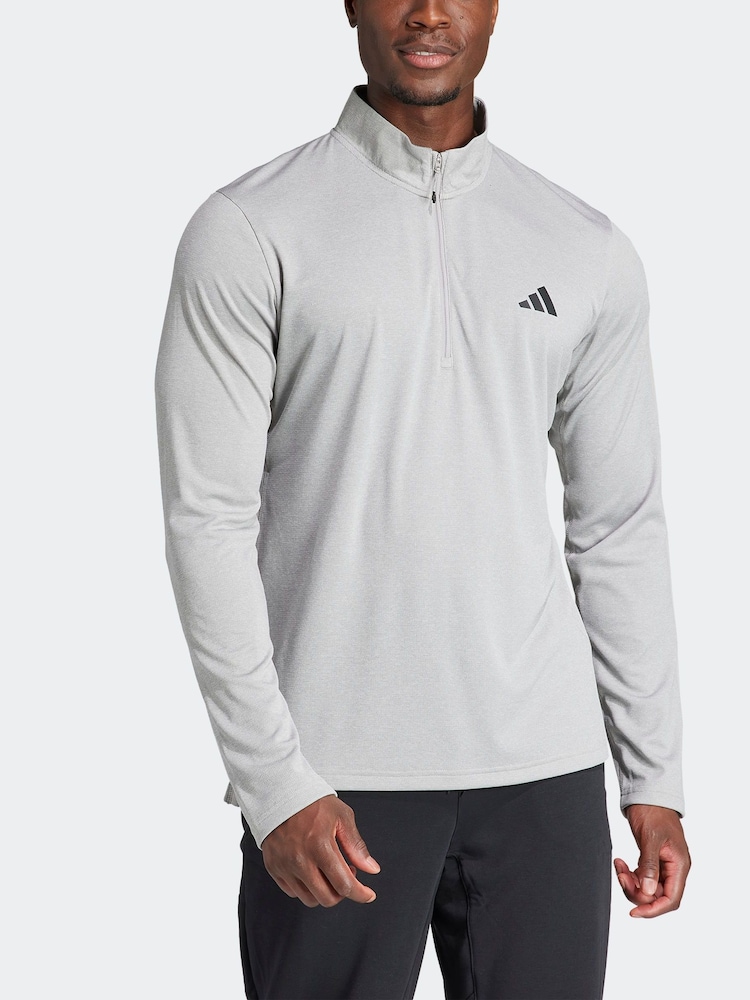 adidas Natural Train Essentials Training Long Sleeve Sweatshirt - Image 3 of 7
