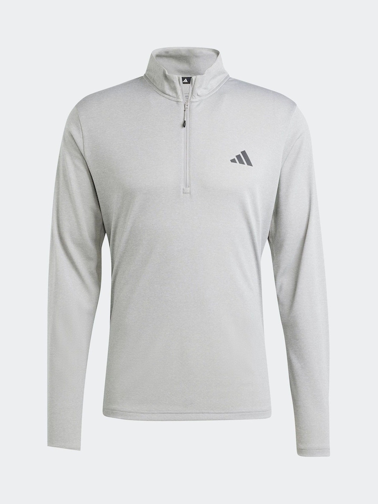 adidas Natural Train Essentials Training Long Sleeve Sweatshirt - Image 7 of 7