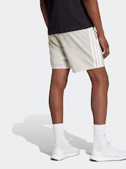 adidas White Essentials 3-Stripes Chelsea Shorts - Image 2 of 6