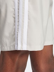 adidas White Essentials 3-Stripes Chelsea Shorts - Image 3 of 6