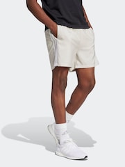 adidas White Essentials 3-Stripes Chelsea Shorts - Image 4 of 6
