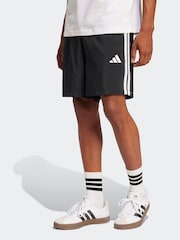 adidas Black Essentials 3-Stripes Chelsea Shorts - Image 1 of 6