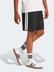 adidas Black Essentials 3-Stripes Chelsea Shorts - Image 3 of 6