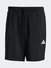adidas Black Essentials 3-Stripes Chelsea Shorts - Image 6 of 6