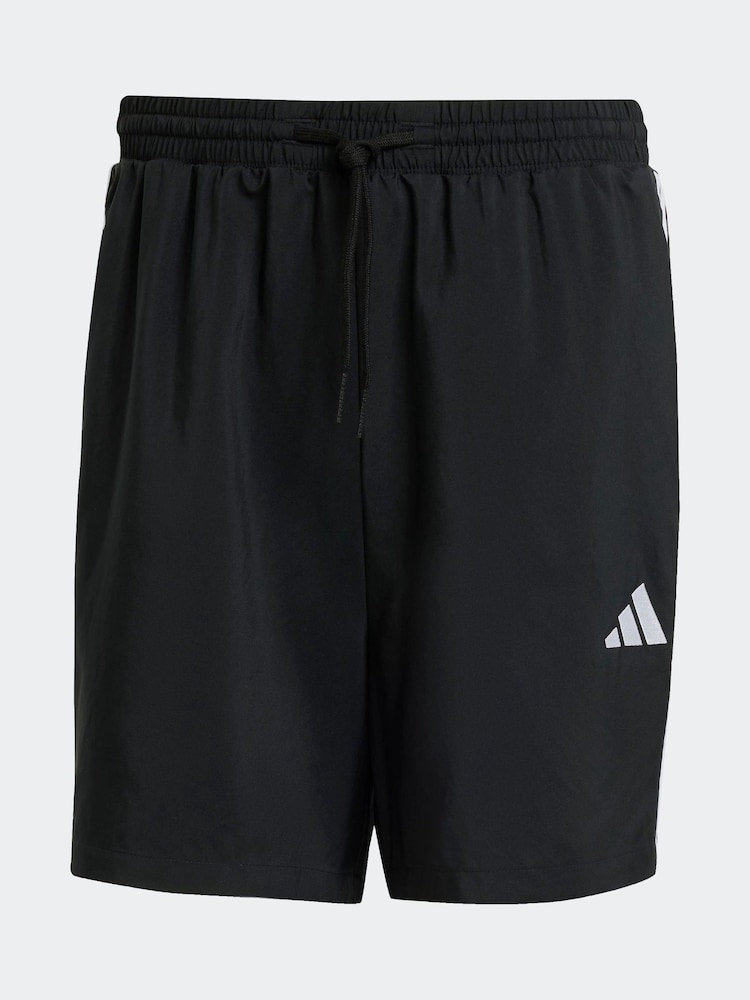 adidas Black Essentials 3-Stripes Chelsea Shorts - Image 6 of 6