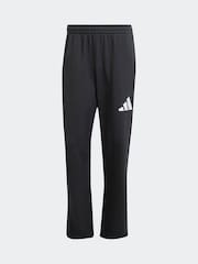 adidas Black Essentials Wide Leg 3 Bar Logo Joggers - Image 5 of 5