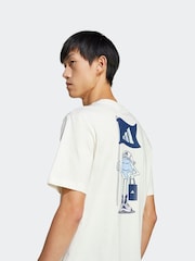 Alb - adidas Earth Day Graphic 100% Cotton T-Shirt - Image 4 of 6