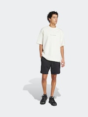 adidas White Codes Doodle Camp 100% Cotton Graphic T-Shirt - Image 4 of 7
