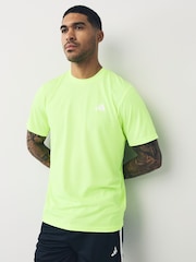 adidas Lemon Yellow Train Essentials Training T-Shirt - Image 1 of 6