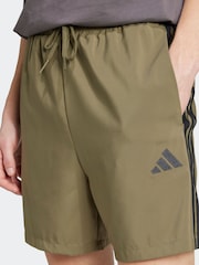 adidas Green Essentials 3-Stripes Chelsea Shorts - Image 4 of 6