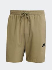 adidas Green Essentials 3-Stripes Chelsea Shorts - Image 6 of 6