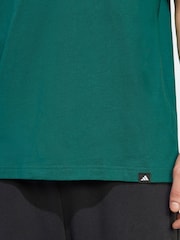 adidas Green Earth Day Graphic Print 100% Cotton T-Shirt - Image 5 of 6