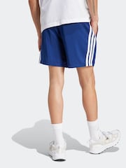 adidas Navy/White Essentials 3-Stripes Chelsea Shorts - Image 2 of 6