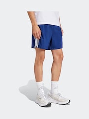 adidas Navy/White Essentials 3-Stripes Chelsea Shorts - Image 4 of 6