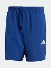 adidas Navy/White Essentials 3-Stripes Chelsea Shorts - Image 6 of 6