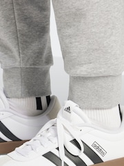 adidas Grey Essentials Big Logo French Terry Joggers - Image 4 of 6
