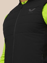 Castore Black Hybrid Quilted Gilet - Image 3 of 8