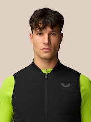 Castore Black Hybrid Quilted Gilet - Image 4 of 8
