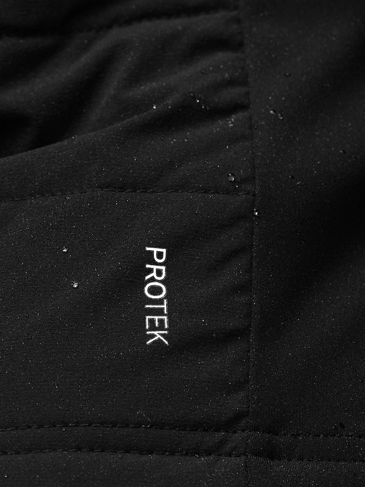 Castore Black Hybrid Quilted Gilet - Image 8 of 8