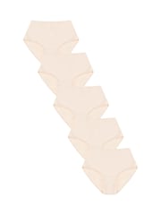 Boux Avenue Nude Kaylee Ultra Light Shorts 5 Pack - Image 1 of 3