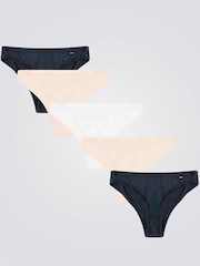 Boux Avenue Nude Josie Briefs 5 Pack - Image 1 of 3