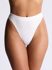 Boux Avenue High Leg Seamfree Black Thong 5 Pack - Image 7 of 7