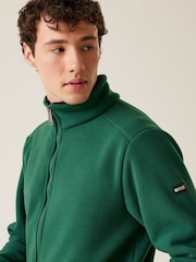Regatta Green Mens Garrian II Full Zip Fleece - Image 4 of 6