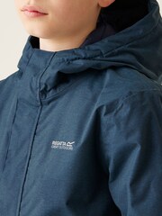 Regatta Blue Kids Ezdale Waterproof Jacket - Image 4 of 8