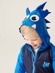 Regatta Blue Kids Mudplay III Waterproof Puddlesuit - Image 4 of 6