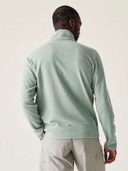 Regatta Green Mens Thompson Lightweight Half Zip Fleece - Image 2 of 7