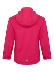 Regatta Pink Junior Calderdale III Waterproof Jacket - Image 7 of 7