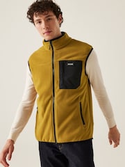 Regatta Orange Mens Frankie Microfleece Body Warmer - Image 1 of 6