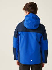 Regatta Blue Kids Beamz IV Waterproof Jacket - Image 2 of 6
