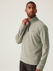 Regatta Light Brown Mens Thompson Lightweight Half Zip Fleece - Image 1 of 7