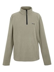Regatta Light Brown Mens Thompson Lightweight Half Zip Fleece - Image 5 of 7