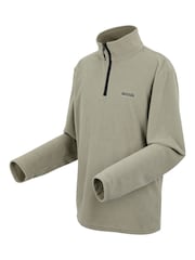 Regatta Light Brown Mens Thompson Lightweight Half Zip Fleece - Image 7 of 7