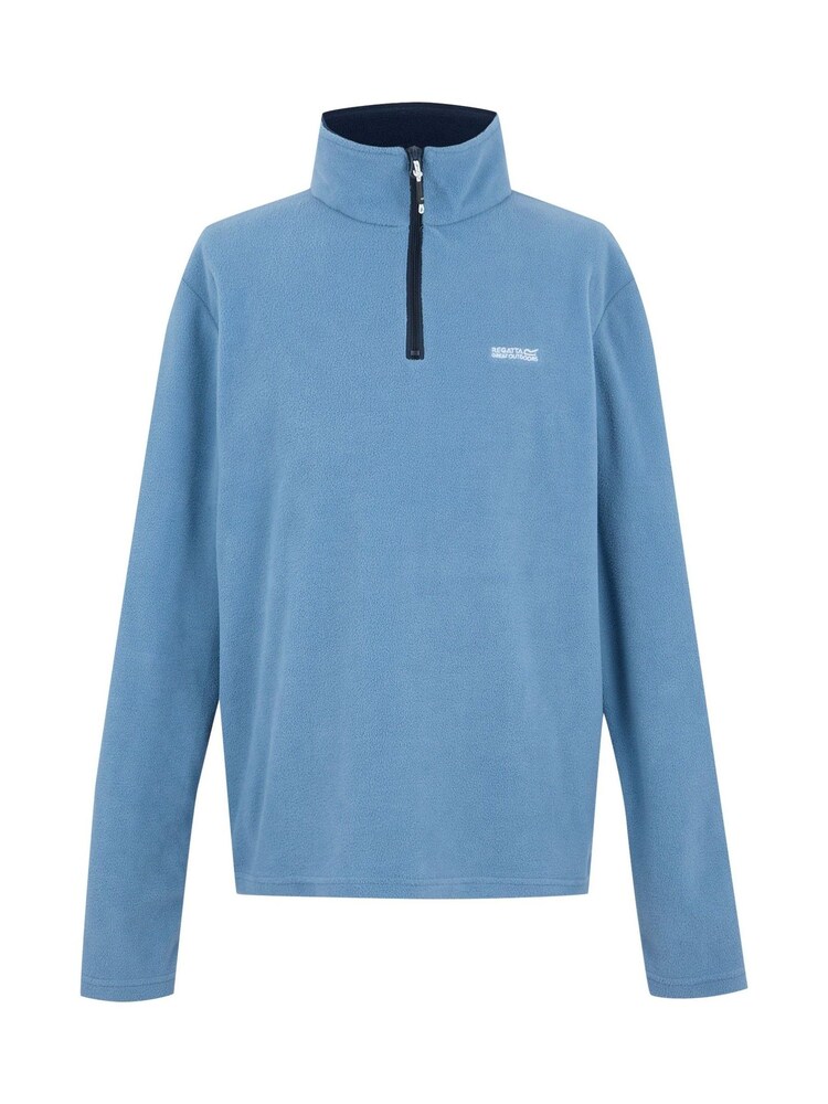 Regatta Light Blue Mens Thompson Lightweight Half Zip Fleece - Image 1 of 3