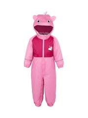 Regatta Pink Kids Mudplay III Waterproof Puddlesuit - Image 5 of 6