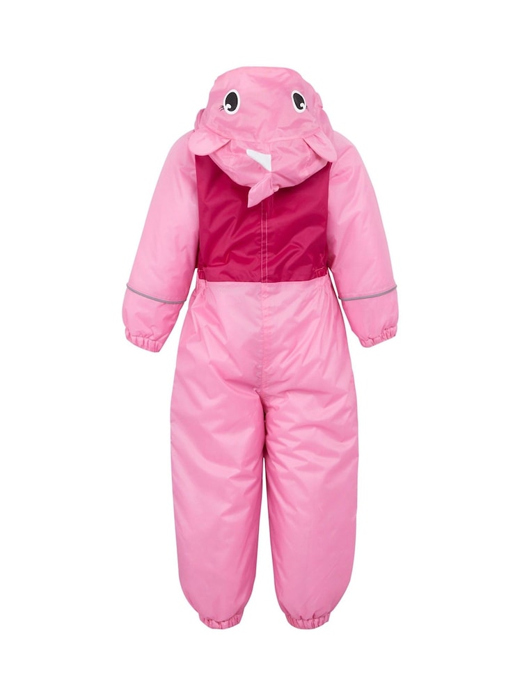 Regatta Pink Kids Mudplay III Waterproof Puddlesuit - Image 6 of 6 Regatta Pink Kids Mudplay III Waterproof Puddlesuit - Image 6 of 6