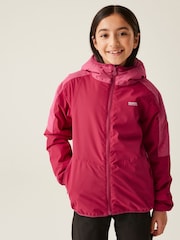 Regatta Pink Kids Volcanics Reflective VIII Jacket - Image 1 of 6