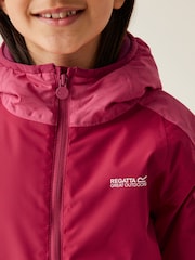 Regatta Pink Kids Volcanics Reflective VIII Jacket - Image 4 of 6