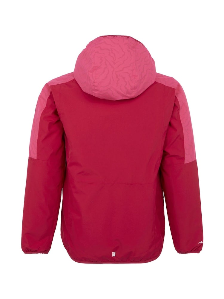 Regatta Pink Kids Volcanics Reflective VIII Jacket - Image 6 of 6