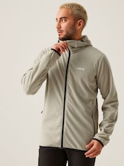 Cream - Regatta Mens Tahill Twill Cu glugă Fleece - Image 1 of 6